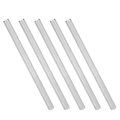 Smooth Operator Five Pack Stainless Steel D Shaft Motor Coupler Built For FRC VEX And FIRST Robotics, 3.9 x 0.2 inches, set of five.