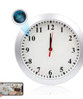 Discreet Hidden Camera Wall Clock With 1080P HD WiFi Live Feed, Motion Detection Alarm, Nanny Cam For Home And Office Surveillance