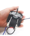 Shaded Pole Motor 220V 12W and 15W for Small Electric Fans and Exhaust Vents Runs Butter Smooth With Silent Operation and Overheat Protection Zero Extra Drama Installation Day One in hand showing detailed rotor and wiring.