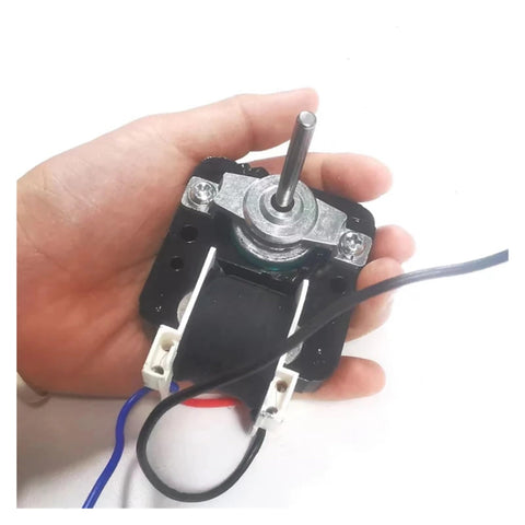 Shaded Pole Motor 220V 12W and 15W for Small Electric Fans and Exhaust Vents Runs Butter Smooth With Silent Operation and Overheat Protection Zero Extra Drama Installation Day One in hand showing detailed rotor and wiring.