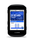Compact GPS Cycling Computer With Vivid Color Touchscreen showing bike route and metrics