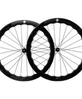 Carbon Disc Wheelset With Wave Rim 50CU 25 CC Thru Axle 12x100 for road and gravel bikes, lightweight and tough