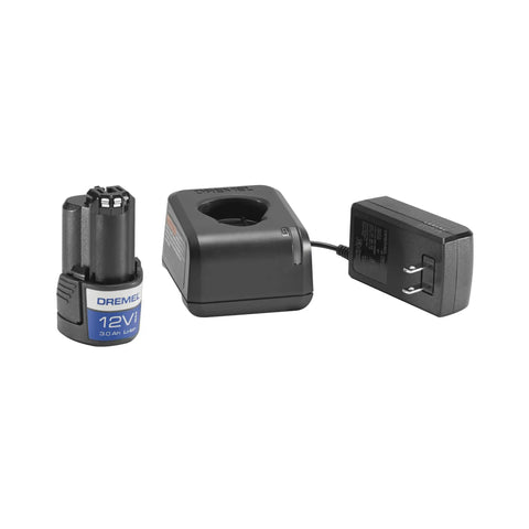 Smooth Operator 12V Cordless Rotary Tool Bundle With 160 Piece Nifty Accessory Pack charger and battery pack, 3.0 Ah Li-ion.