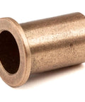 Heavy Duty Bronze Flanged Bearing Bushings 1 Inch Id 3/4 Inch Length 1 1/4 Inch Od close-up view of bronze bushing.