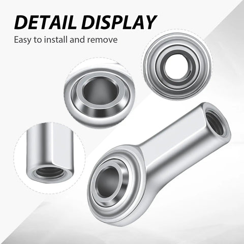 CF5 Heim Joint Kit Set Of Two Built Sick With Badass Durability Heavy Duty Steel Rod End Bearings detail view showing features.