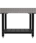 Pro Shop Quality Welding Fixture Table Built Like A Tank With Precision Laser Cut Holes 48X48 Inch Heavy Duty Steel Workbench.