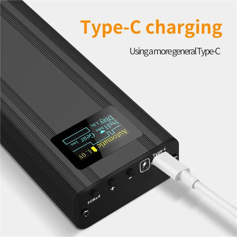 80 Tooth Adjustable DIY Mini Spot Welder With Digital Display Portable Handheld Welding Tool detail with Type-C charging