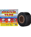 Self-Fusing Silicone Rescue Tape For Emergency Plumbing And Radiator Hose Repair, Waterproof And Heat Resistant, 950 PSI, Black
