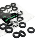 One Inch Outer Diameter Rubber Grommets With Three Quarters Inch Inner Diameter, Twenty Pieces For Wiring Cables Plugs And Automotive Use