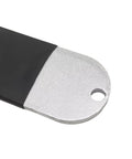 Close-up of Heavy Duty Steel Wrench To Knock Loose Stubborn Wing Nuts Without A Sweat Fits Sku 16741 compact build with silver finish.