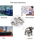 Various applications of 100 Pieces M4 0.7 Hex Nut Stainless Steel 304 18 8 Hexagon Nut For Bolts Bright Finish
