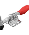 Heavy Duty Quick Release Clamp For Woodworking And CNC Fixtures, 27kg Holding Capacity, metal vertical tool with red handle