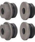 Ford Explorer Rack And Pinion Bushings Kit Four Piece Upgrade For 2010 2011 2012 2013 2014 2015 Models, Heavy Duty Alloy
