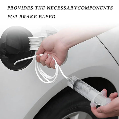 Hydraulic Disc Brake Bleeding Tool 100ml Syringe Kit for Motorcycles and Scooters Universal Clutch and Brake Bleeding Kit Oil Fluid Extractor Easy to Use Maintenance Tool for Repairs