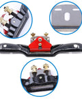 10 Inch Adjustable SpokeShave With Flat Base For Woodworking And Wood Craft Dope Hand Tool With Metal Blade Top View