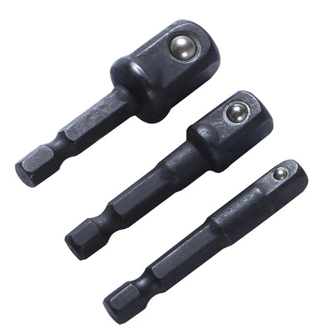 Get That Job Done Fast With This Tough 16 Pc Chrome Steel Impact Extension Socket Adapter Kit Super Easy To Hand Tool Gear For Home And Garage Use. Black steel impact extension adapters with detent balls, set of 3