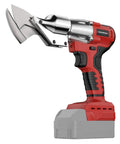 Brushless Cordless Metal Shears With 360 Degree Pivoting Head High Torque Cutting Tool Compatible With Milwaukee 18v Batteries, showing metal cutting blade.