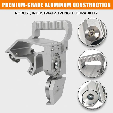 Pro Cut Off Tool With Case 10379 Precision Cutter For Industrial Metalworking Heavy Duty Performance Compatible With Pro 14 HD MX Series And Max I Mum XL Bending Brakes Durable Case And High Precision Blade, aluminum cutter close-up
