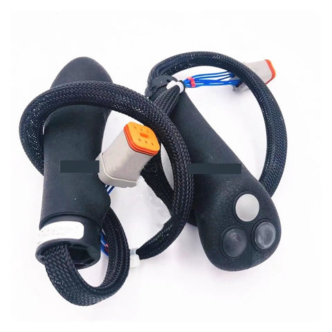 Excavator Joystick Handle With Glue Horn Button Switch For Precise Control Replacement Control Device For E320GC 323