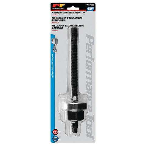 No Fuss Harmonic Balancer Installer For GM LT LS Engines Gen 3 4 5 1997 Current Carbon Steel Durable Tool packaging