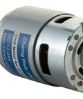 Beefy 20000RPM CNC Spindle Motor 775 with 5mm ER11 shaft for 3018 routers, showing side view of motor design.