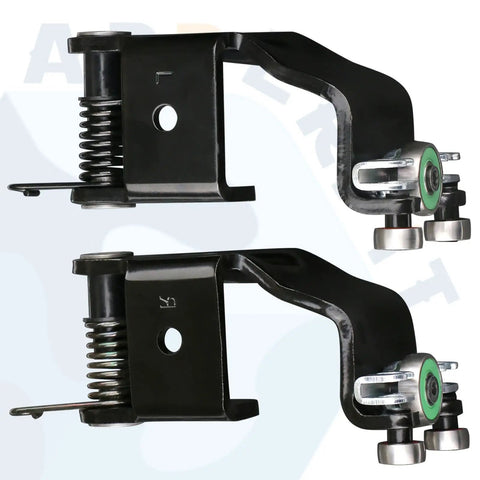 Honda Odyssey Sliding Door Roller With Metal Bearing For Power Sliding Door Left Driver Side And Right Passenger Side Fits 2005 To 2010 Van Replaces 72561 SHJ A21 72521 SHJ A21 Durable OEM Quality Replacement Easy Install, showing two metal rollers with bearings.