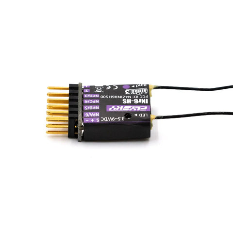 Six Channel AFHDS 3 RC Receiver With Dual Antenna For RC Cars Drones And Boats INr6 HS PWM PPM IBUS SBUS Output