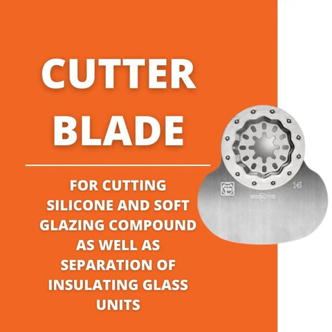 Starlock Cutter Blade Pro Grade For Precision Silicone And Soft Glazing Cuts Mushroom Shape 5 Pack display with text