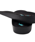 Side view of 1 Inch Height Lift Insoles For Shoes Discreet PU Cushioned Insole Inserts with black ergonomic design