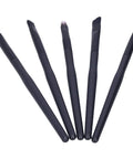 Watch Cleaning Brush Set With Storage Box 5 Piece Soft Bristle Gear arranged in a fan shape