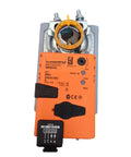 Built Different Damper Actuator And Valve Controller Boasting 8 Nm Torque Ac Dc 24v Power Plug And Play Mounting for industrial use.
