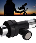 Top Notch Manual Focus Mount With Slick Slanting Teeth Gears for ultra smooth rack and pinion focusing against a crescent moon backdrop.