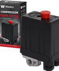 Upgraded Replacement Pressure Switch For Air Compressor 90 120 PSI 240V 4 Way Control Valve Non Original Parts packaging