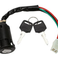 Ignition Switch Replacement Fits 50cc 110cc 125cc 150cc 200cc 250cc Motorcycles ATVs Dirt Bikes And Scooters 4 Wire 4 Pin With 2 Keys