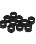 10 Pack Replacement Fuel Line Seal Sleeve 13/32 Inch Outer Diameter By 5/16 Inch Inner Diameter By 1/4 Inch Width For Massey Ferguson Tractors Allis-Chalmers And Popular Combines Replaces 33811114 376526X1 746400M91 164632A black sleeves