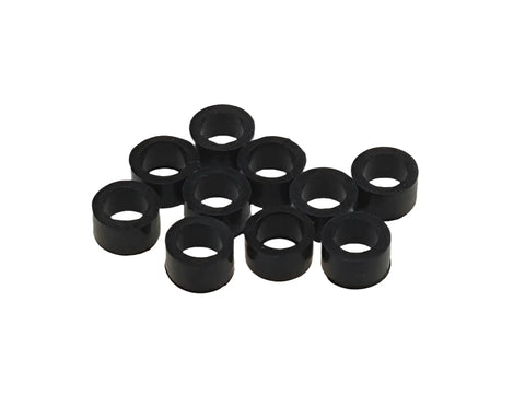 10 Pack Replacement Fuel Line Seal Sleeve 13/32 Inch Outer Diameter By 5/16 Inch Inner Diameter By 1/4 Inch Width For Massey Ferguson Tractors Allis-Chalmers And Popular Combines Replaces 33811114 376526X1 746400M91 164632A black sleeves