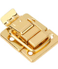 Gold Finish Stainless Steel Toggle Latch Kit 10 Pack For Boxes Jewelry Boxes Suitcases And Lids visible from above