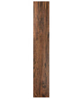 Peel And Stick Vinyl Floor Planks In Mahogany 6 By 36 Inches 10 Pack With A Wood Look For Kitchen Dining Room And Bedrooms No Glue Needed Easy Diy Install Budget Friendly Home Makeover showing single plank