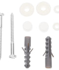 Toilet Tank Bolts And Gasket Kit Replacement Screws Set For Easy Install No Fuss Durable Toilet Hardware With Gasket Seals The Ultimate Toilet Repair Kit For Seats Tanks And Covers, metal bolts and plastic anchors