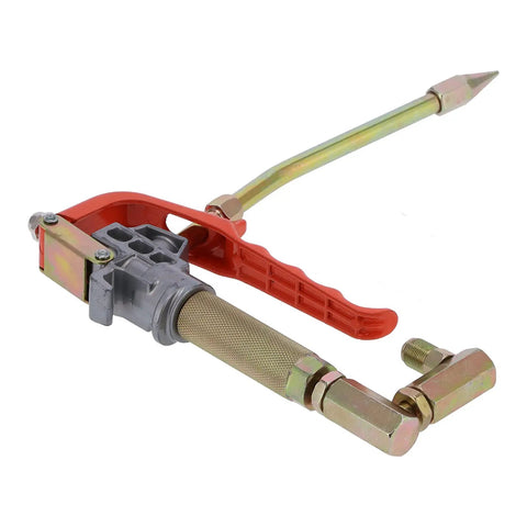 Manual Grease Gun With 360 Degree Rotary Universal Joint For Mechanical Equipment Maintenance Alloy Handheld Refueling Tool