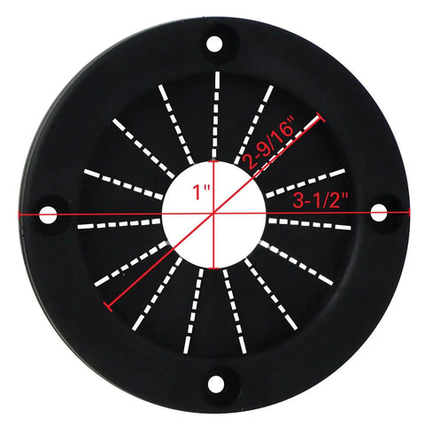 3 Inch Black Rigging Grommets Pack Of 25 Durable Rubber Center With Sturdy Plastic Outer Ring For All Rigging Jobs On Boats