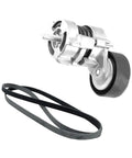 Premium Heavy Duty L08A Belt Tensioner Kit Compatible With BMW Main Drive System with idler pulley and belt