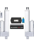 Rock Solid Electric Linear Actuator With Built-In Hall Sensor And Telescopic Push Rod Providing Killer Smooth Performance For Diy Automation And Heavy Lift Projects 24V 800Mm Stroke 2000N Capacity with remote and controller.