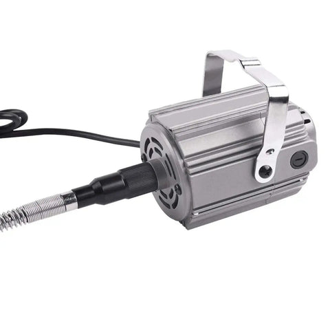 Overhead Flex Shaft Rotary Tool Kit With Foot Pedal Control 780W Power Pro Grade Hanging Carver And All In One Multi Function Metalworking Tool 23000 RPM For Precision Grinding Sanding Carving And Wire Work