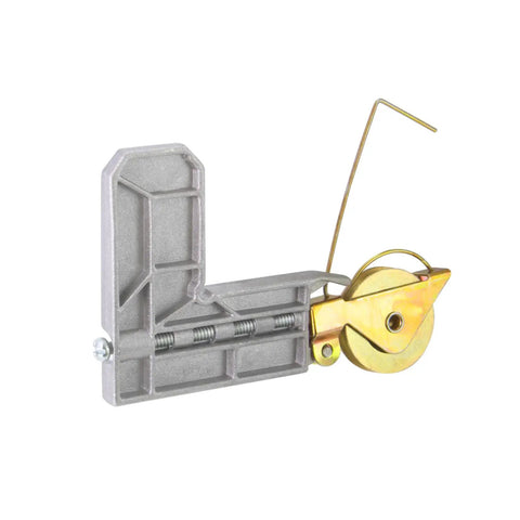 4 Set Sliding Screen Door Roller Replacement Kit with 1-1/4 Inch Concave Steel Ball Bearings and Corner Inserts