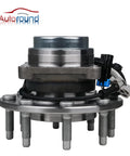 Chevy Express And GMC Savana Front Wheel Hub And Bearing Assembly 8 Lug With ABS For 2003 To 2017 Vans Replacement Upgrade