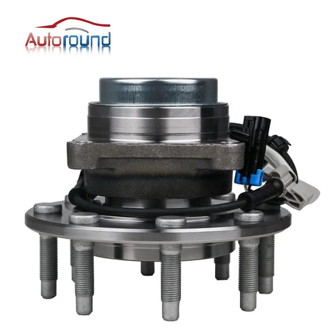 Chevy Express And GMC Savana Front Wheel Hub And Bearing Assembly 8 Lug With ABS For 2003 To 2017 Vans Replacement Upgrade