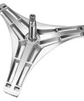 Rear Drum Support Spider And Flange Shaft Assembly For Washing Machines Keeps The Drum Balanced At High Spin Fits Kenmore LG Models Replacement Part Durable Appliance Repair Kit silver metal spider arm