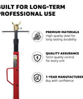 Heavy Duty 1.5 Ton Underhoist Support Stand With Patent Twist Lock Handle For Auto Repair, showcasing premium steel construction for durability.