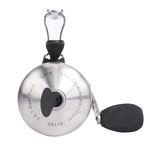 Durable Fishing Reel With 15Lb Line Capacity And Stainless Steel Metal Frame Six Plus One Bearings Switchable Left Or Right Hand